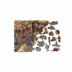 WOODEN CITY Drvene puzzle - Prodacnica igračaka M