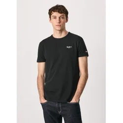 Pepe Jeans Majica  črna / bela