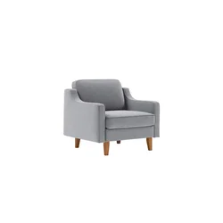 Atelier del Sofa Fotelja Robin 1, Svetlosiva