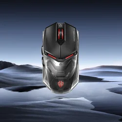 Nubia Bežični gaming miš, 2.4GHz, Bluetooth, Crni