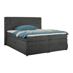 Boxspring Krevet Palace 160/200 cm , grafitno siva
