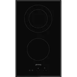 Steklokeramična kuhalna plošča SMEG SE332EPB