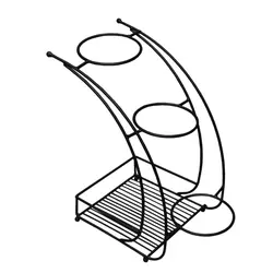 Aberto Design SEH 4567 Stalak za saksije, Crni