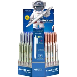 GEL PEN 0,5 WRITECH W-0154 SPACE UP PASTEL DISP. 70/1