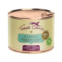 Terra Canis Rabbit with courgette, amaranth & chervil 200 g