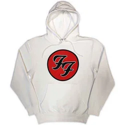 Foo Fighters FF Logo White XL Kapuco