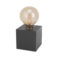 Eglo 43734 - Stolna lampa PRESTWICK 1xE27/40W/230V antracit