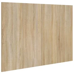Vidaxl Posteljno vzglavje sonoma hrast 120x1,5x80 cm konstruiran les