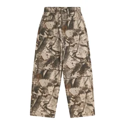 Bershka Hlače bež/svetlo rjava/oliva