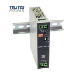 Mean Well XDR-120E-24 – 120W DIN Rail AC/DC napajanje, 24V izlaz ( 4968 )