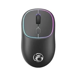 IMICE W-618 bežični miš sa pozadinskim osvjetljenjem 2.4 GHz crni