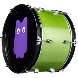 NRG Grand Roar Navijaški boben 20 Green Strike