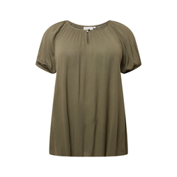 KAFFE CURVE Bluza Ami, rjava