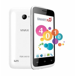 VIVAX pametni telefon SMART FUN S4010 WHITE + GRATIS 2GB INTERNET PROMETA
