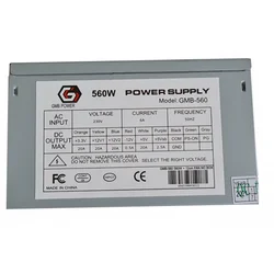 GEMBIRD GMB-560-12 sa kutijom ** Gembird napajanje 560W 12cm FAN, 20+4pin, 2xSATA 2xIDE 4-p. (1115)