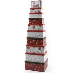 Novogodišnja kutija santa claus ( 49859 )