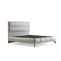 Hanah Home Ram za krevet Fresh, 140x122x200 cm, Sivi
