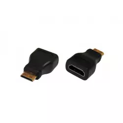 X WAVE Adaper sa regularnog HDMI ulaz (ženski) -na mini HDMI izlaz (muški)/crni