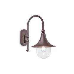 Ideal Lux - Spoljašnja zidna svetiljka CIMA 1xE27/52W/230V IP43 braon
