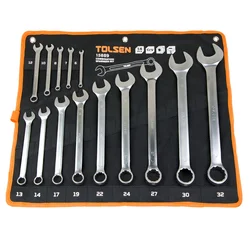 TOLSEN Set kombinovanih ključeva 14/1 6-32mm 15889 srebrni