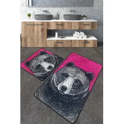 Lessentiel Maison Set 2 prostirke za kupatilo Šareni
