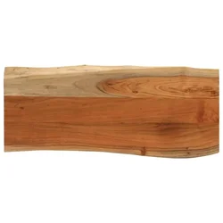 Stolna ploča 90x40x3,8 cm pravokutna bagremovo drvo živi rub