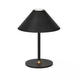 Halo Design 800803 - LED prigušiva punjiva stona lampa HYGGE LED/3W/4000 mAh IP54 crna