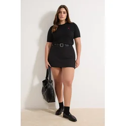 Trendyol Curve Ženska bluza Tbbss26Af00032, Crna