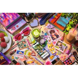Trefl - Puzzle Flamingo: Moj mali svet - 600 kosov