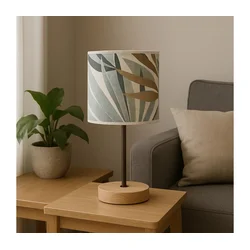 ONLI - Stona lampa FLORA 1xE27/22W/230V 28 cm zelena/zlatna