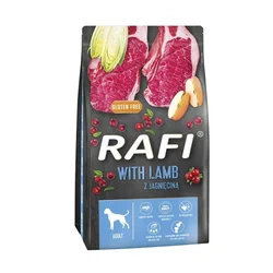 RAFI s jagnjetino - suha hrana za pse, 3kg