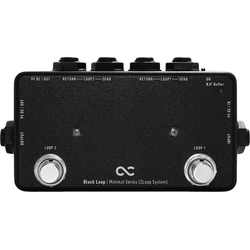 One Control Minimal Series Black Loop with BJF Buffer Nožno stikalo