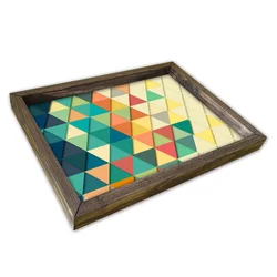 Hanah home Poslužavnik AT-015, 30x40cm, Šareni