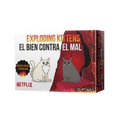 Asmodee DRUŽABNA IGRA EXPLODING KITTENS DOBRO PROTI ZLU, (20871086)