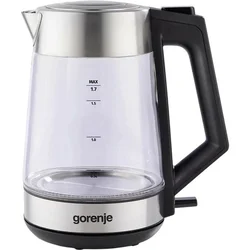 Gorenje Kuvalo za vodu K 17 OGS, 2200 W, 1.7 l, Srebrne boje