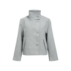 OBJECT Prehodna jakna OBJRIKI pegasto siva