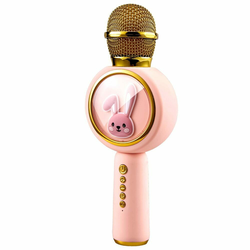 MG Bunny Bluetooth Karaoke mikrofon, roza