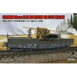 German 88mm FLAK 36 Mount on SSYS Wagon