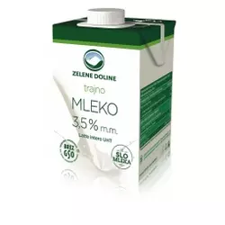 ZELENE DOLINE trajno polnomastno mleko (3.5% m.m.), 0.5l