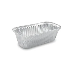 Skleda (ALU) kvadratna 252 x 132 x 70 mm 1500ml [100 kos]