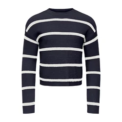 Only Mini Pulover KMGFRANCA temno modra/bela