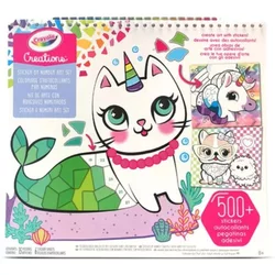 Crayola Creations: Mozaik s številčnimi nalepkami - ustvarjalna brošura