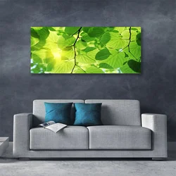 tulup.si Slika na platnu Listi narava rastlin 120x60 cm