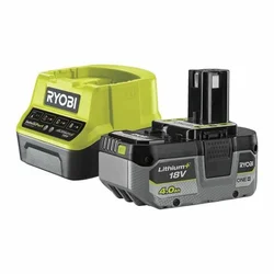 RYOBI Set - punjač baterija i baterija od 4/0Ah 18V ONE+ RC18120-140X