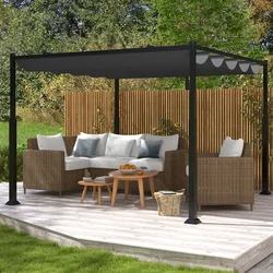 Venturo Prestige 3x3m Siva Pergola Čelična konstrukcija