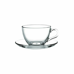 Pasabahce Skodelica za tople napitke Basic / 24cl / 6 kos / podstavek