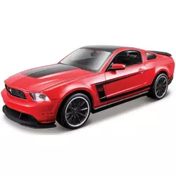 Maisto - Ford Mustang Boss 302, rdeč, proizvodna linija, 1:24