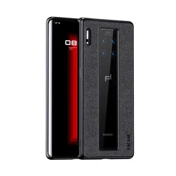 Escase Maska za mobilni telefon Huawei Mate 30 RS Porsche, Crna