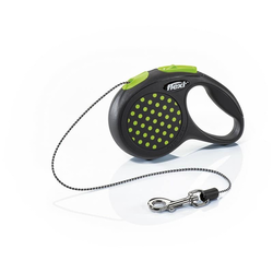 Flexi Povodac Design XS Cord 3m - Zelena