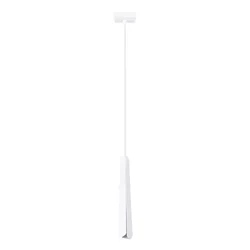 Sollux SL.1397 - Luster na sajli PRYSM 1xG9/8W/230V bela
